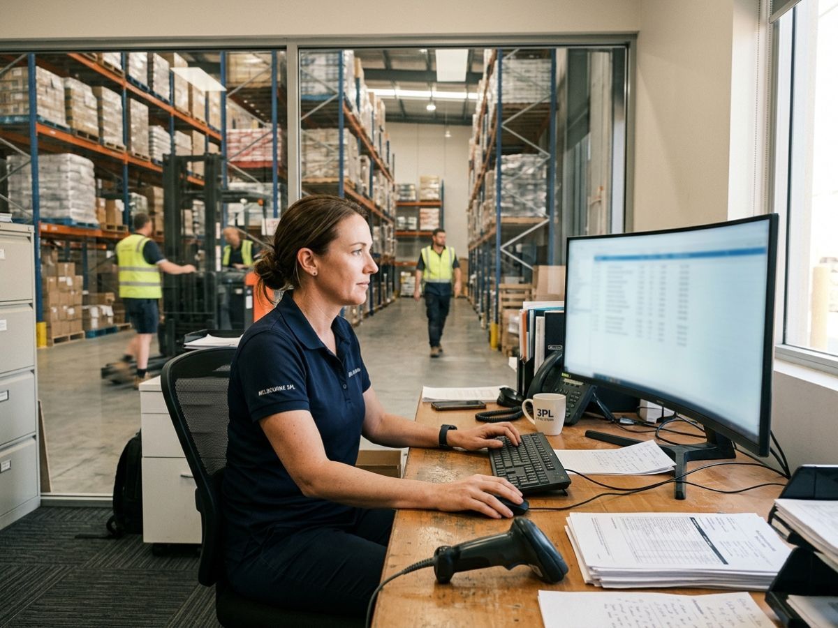 Client storage and handling billed from the warehouse