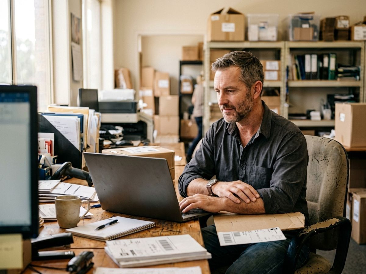 Customer lodging a booking and tracking parcels in the JAIX portal