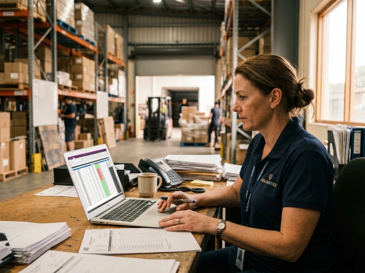 Customer self-serving delivery status in the JAIX portal