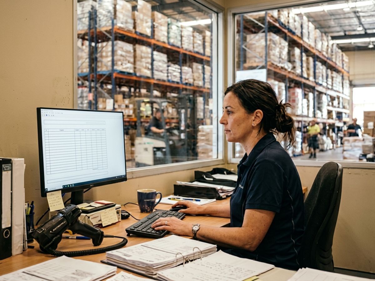 Warehouse - Storage and handling billed to a client from the warehouse